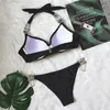 Kvinnors badkläder Prowow Sexig underwire Push Up Women Bikini Set 2022 Luxury Diamond Bandage Tvådelad baddräkter Kvinnliga baddräkt Beachwea