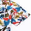 Summer Pure Cotton Mens Hawaiian Shirt Printed Short Sleeve Big Us Size Hawaii Flower Beach Floral Patterns 210721