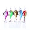 Feather Threadfin Shad Crank Bait Hook Rock Group Fish Fake Lure 6.5cm 6g 3d Eyes Floating Water Bionic Small Fat Luresa58
