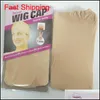 Deluxe Wig Cap 24 Units 12bags Hairnet For Making Wigs Black Brown Stocking Liner Snood Nylon Me qylNyF babyskirt