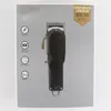 Nuevo embalaje más barato Calidad Metal Metal Clipper Razor eléctrico Hombres Steel Head Shaver Hair Trimmer Color Negro UE Reino Unido EE. UU.