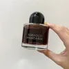 천연 Byredo 유니섹스 향수 담배 만다린 공간 분노 100ml 신선한 향수 빠른 배달과 함께 높은 품질