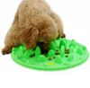 Pet Dog Bols Bols Puppy Silicone Slave-Bol-Bol Anti-Étouffement Food Water Disque d'eau Chat Chiens-Lent Manger Alimentation Bol Alimentateur 3 couleurs SN2927