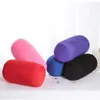 Soft Yoga Bolster Big Foam Micro Beads Round Pillow Roll Head Rest Neck Cushion Pad