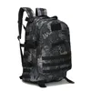 40L Militär Tactical Bag Army Molle ryggsäck camping ryggsäck resor utomhus vandring jakt mochila stor kapacitet camo väskor 220216