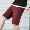 Sommar casual shorts män plaid hem bomull byxor mode streetwear bermuda homme pantalon court plus storlek 210716