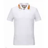 Polo da uomo classica Tiger Snake Cartoon Pattern Uomo Summer Casual Top Moda manica corta da uomo Tees Polo