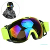 Lente doble UV400 Big Ski Mask Gafas Gafas de esquí Anti-niebla Esquí Snowboard Snowboard Invierno Hielo Nieve Deportes Gafas