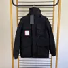 Ünlü Tasarımcı Lüks Erkek Aşağı Ceket Co-Markalı Kanada Kış Kapüşonlu Ceket Akçaağaç Yaprağı Kamuflaj Rahat Ve Sıcak Ceketler Erkekler Kadın Giyim Rüzgar Geçirmez XS-XXL