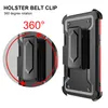 Custodia Defender Robot Ring Armor Cover con clip da cintura girevole magnetica per auto 360 3in1 per iPhone13 12 Mini pro MAX 11 X XR XSMAX 8 8P 7 6 SamsungS21FE A03S/02S A32 A22 5G MOTO