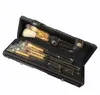 M Brand 9 Pcs Set di pennelli per trucco Kit da viaggio Bellezza Professionale Manico in legno Fondotinta Labbra Cosmetici Pennello per trucco