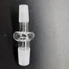水のバブラー管のための標準的なガラスアダプター7cmの水のボウルのアクセサリー10mm 14mm 18mmの男性の女性のジョイントコンバーター