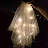 Led lampeggiante Natale Capodanno Compleanno Matrimonio Glow Lungo filato di celebrità online Filato super fatato con lampada Giocattolo rave all'ingrosso