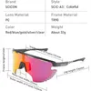 Scicon Verres de cyclisme Road Sport Running MTB Vélo Lunettes de soleil Moto Safety Guzgle Couche de pêche Pêche Vélo Eyewear 220120