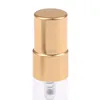Mini flacon pulvérisateur de parfum en verre transparent, rechargeable, vide, pour voyage, atomiseur d'eau cosmétique, à pompe, 10ml