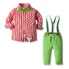 Abbigliamento per bambini 2021 Autunno Inverno Nuovi neonati maschi vestiti manica lunga + pantaloni bambino vestito sportivo costume per bambini per ragazzi Set X0802