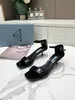 Klasik Geri Stiletto Sandalet Kadın Çok Renkli Deri Taban Ile Çok Renkli Astar Tek Ayakkabı Tam Paket Boyutu 34-41