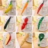 Vegetable Fruit Ballpoint Pens Creative Gel Pen Cartoon Ballpoints Pens Fruits And Vegetables Shape Ballpoint Pens16 Style ZC452