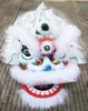 Kid Lion Dance Trum Mascot Kostym 5-10 Ålder 14inch Cartoon Pure Wool Props Sub Play Parade Outfit Klänning Sport Traditionell Party Carnival