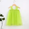 Kids Designer Clothes Girls Tulle Suspender Spirts Tutu Summer Princess Dresses Ins Ball Suknia A-Line Dress Dance Party Elegant Dress Yl312