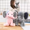 Hora de dormir originais choo express brinquedos de pelúcia elefante humphrey macio pelúcia animal boneca para crianças aniversário dia dos namorados presente7190399