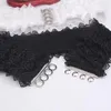 Belts Luxury Fashion Dress Decoration Wide Girdle For Women Skirt Lace Elastic Sash Female Belt 11cm Black White Red
