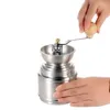 Portable Manual Coffee Grinder with Ceramic Burr Stainless Steel Pepper Spices Nut Seed Coffee Beans Grind Mill Machines