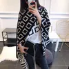 Sciarpa in cashmere invernale da donna stilista di moda 2022 Stampa di grandi dimensioni Foulard lettera Anello sciarpe di lusso 180-65 cm Sciarpe bandana spessa