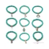 turquoise animal beads