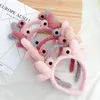 Cute Plush Headband Girls Sweet Hit Color Small Crab Hairbands Korean Style Cartoon Hair Hoops Hair Accessories