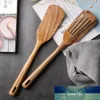 Spatule à long manche ménage en bois massif poêle antiadhésive pelle de cuisine allongée pelle en bois ustensiles de cuisine de haute qualité