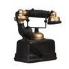 Oggetti decorativi Figurine Loft industriale Modello di telefono rotativo retrò Artigianato Negozio di decorazioni Caffè Soggiorno Vetrina Oggetti di scena
