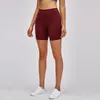 Shorts outfitshaping HighRise Naked Feel Elastic Strakke Damessportbroek Yoga-outfits Sportkleding Fitness Slim Fit Pan1020649