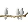 Wall Decorations Home Accessories Living Room Hanger Resin Bird hanger key kitchen Coat Clothes Hooks Hat Handbag Holder 220311