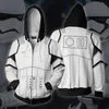 Film Hoodie Cosplay Darth Vader 3D-Druck Sweatshirts Mode Männer Frau Hoody Jacke 201020