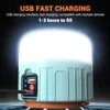 Portable Lanterns LED Solar Camping Light Spotlight Emergency Tent Lamp Remote Control Phone Charge Outdoor For Hiking Fishing