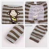 3 adet / grup Doğan Bebek Pantolon 3-24 M-3 T Bahar Sonbahar Bebek Tayt Pamuk Bebek Erkek Pantolon Unisex Kızlar PP Pantolon Çocuk Giyim 211028