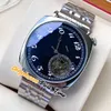 New Historiques Americano 1921 Automático 82035 000R Mens Watch 82035 Tourbillon Mostrador Branco Pulseira de Aço Inoxidável Gents Relógios P250c