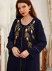 Etniska kläder vestidos plus storlek abaya dubai kalkon islam marock arabiska pakistanska muslimska hijab lång klänning för kvinnor robe longue femme musul