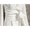 Twotyle Elegant Women's Blazer Notched à manches longues en lacet en lacets minces pour les vêtements de mode d'été féminins 211006