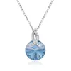 Sparkle Pendant New Dign Halsband 925 Sterling Sier Halsband för kvinnor Smycken Halsband Eternal Time Accsory