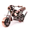 Captaon Ferro artesanal Modelo Modelo de Motor Retro Figurine Metal Decoração Motorbike Prop Vintage Home Decor Kids Brinquedo 210924