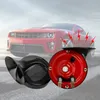 Vehicle Dual Tone Snail Horn Motorcycle Turn Horns For Car Truck Bus Electrical Equipment Auto Moto Train Parts