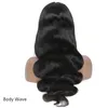 Long 13x4 pizzo frontale parrucche per capelli umani con peli di bambini pre -pizzichi 180 210 parrucche in pizzo di densità dritta onda corpo acqua riccia curly 9408977