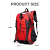 40L Waterproof Mountaineering Backpack Rucksack Unisex High-capacity Tourism Travel Hiking Cycling Hiking Outdoor Sports Bag Q0721