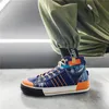 2021 Designer Running Schoenen voor Mannen Licht Deep Blue Fashion Mens Trainers Hoge Kwaliteit Buitensport Sneakers Maat 39-44 QF