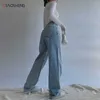 Pantalones vaqueros de cintura alta para mujer