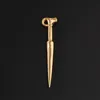 Upscale Fashion Sheep Head Scepter Brooch Walking Stick Pin Temperament Versatile Suit Coat Men And Women