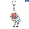 Anime Haikyuu!! Keychain Hinata Shoyo Kageyama Tobio Cosplay Acrylic Keychain Figure Keyring Charm Pendant Gift G1019