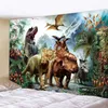 Dinosaurs Dinosaur Hanging Sheets Home Decorative Beach Towel Yoga Mat Blanket Table Cloth Wall Tapestry